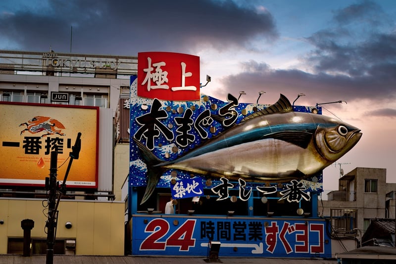 Tsukiji Fish Market Tokyo